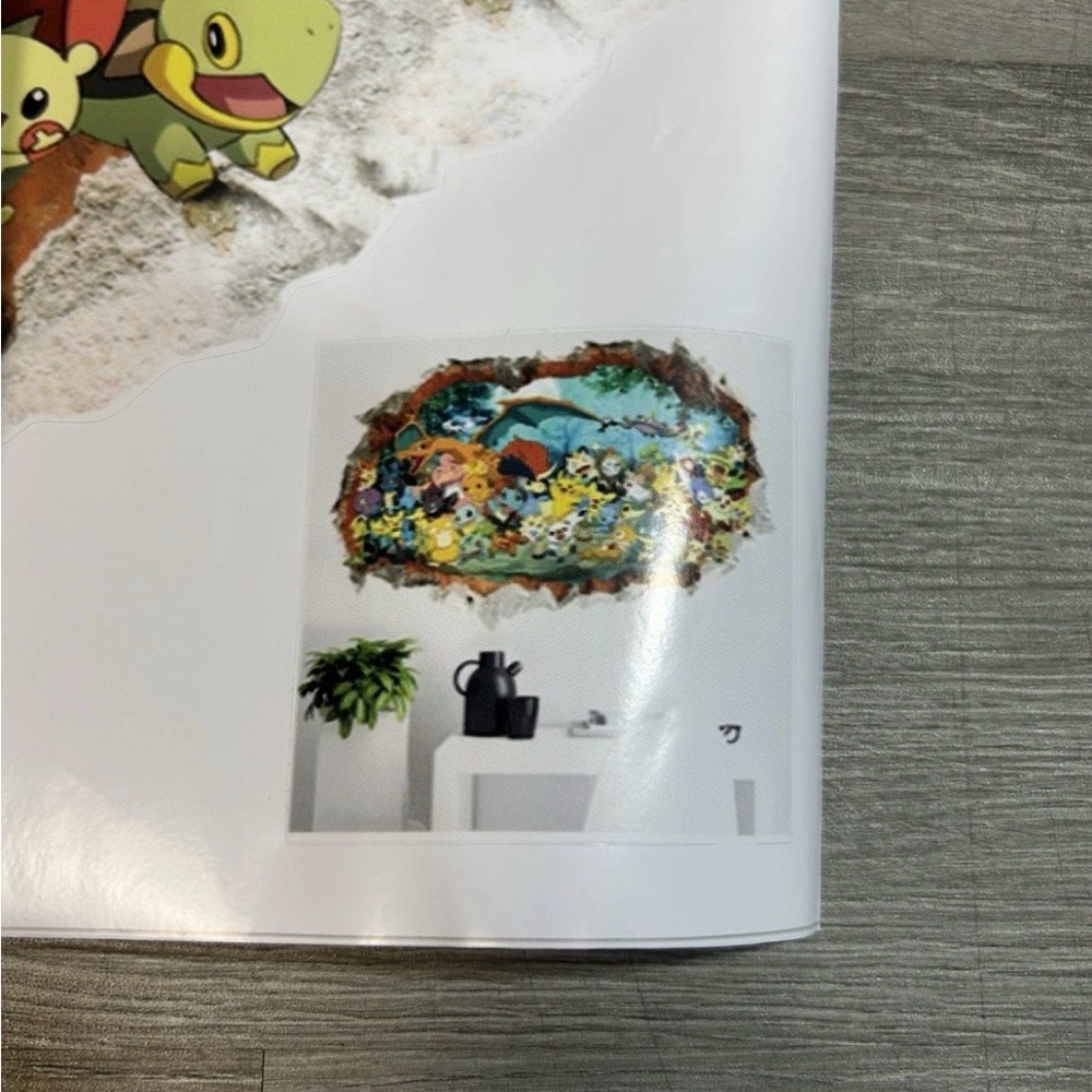 2 Pikachu And Friends Sticker Wall Art - Picture 7 of 7